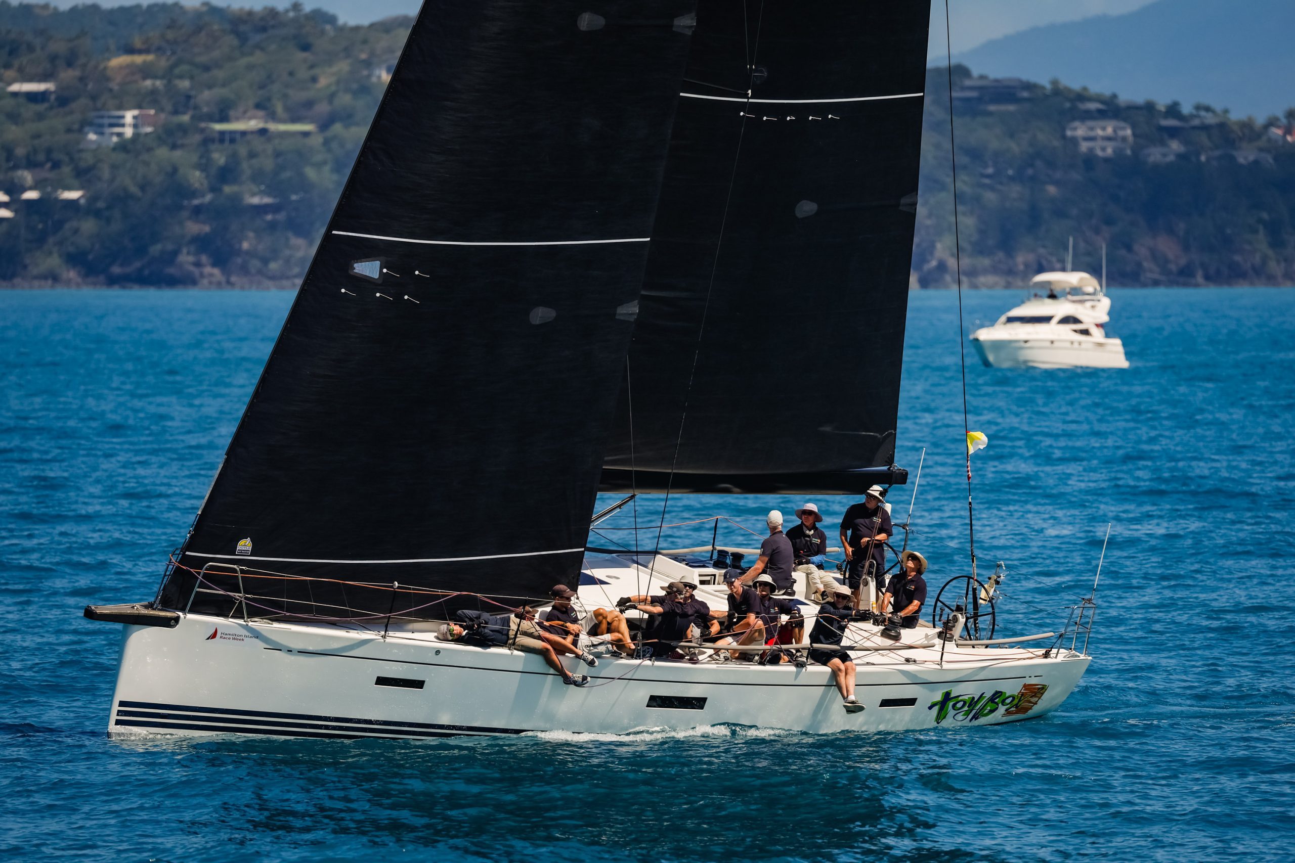Yacht racing at Hamilton Island Race Week, Whitsundays