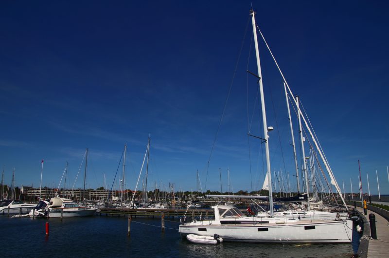 Sailing yachts at Skovshoved Havn, Copenhagen