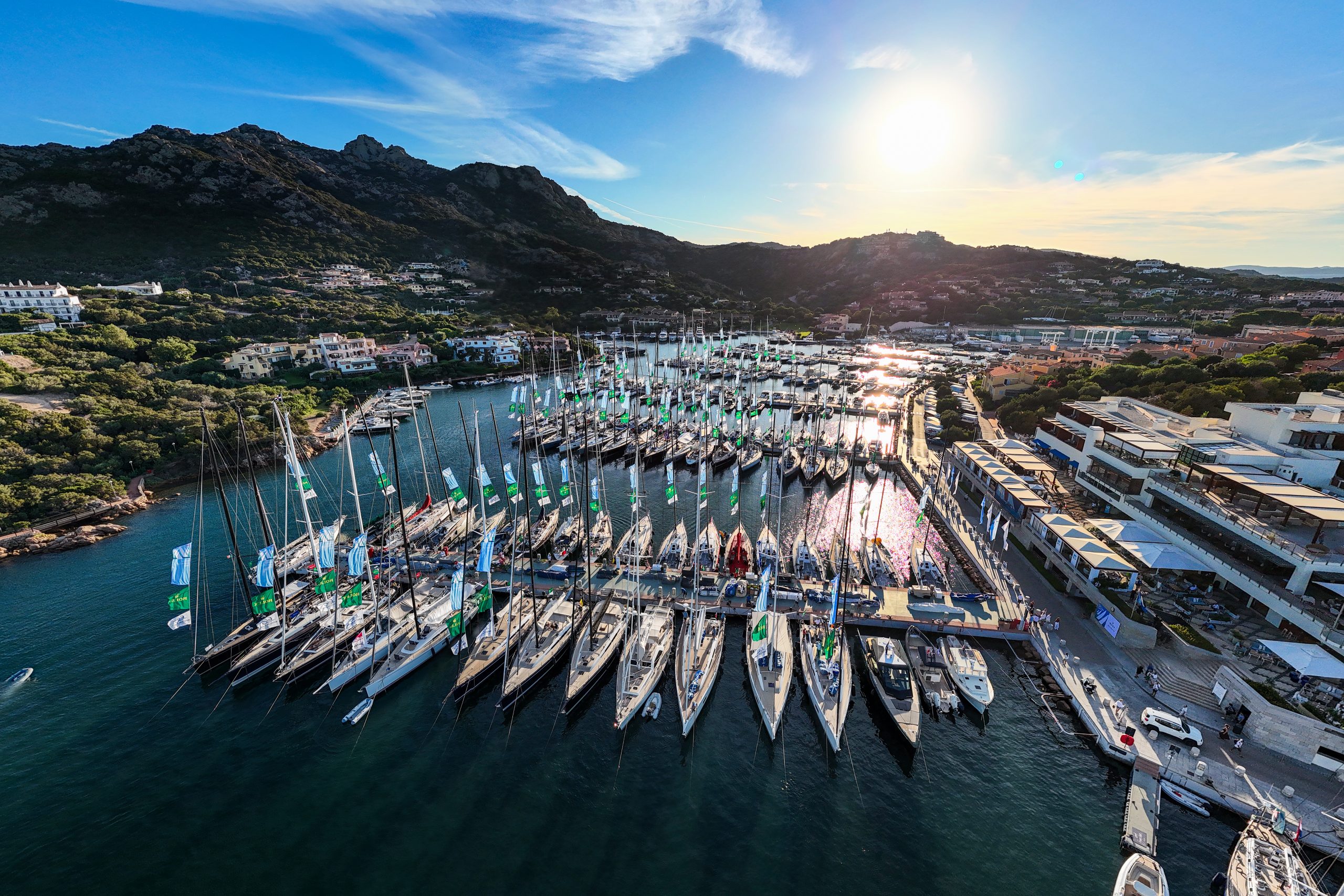 Yachts racing under Doyle Sails at the Swan Cup 2026