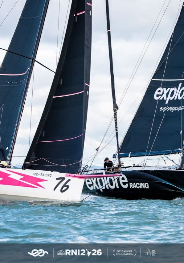 2026 Doyle Sails Round North Island Race. Leg 1 Start. Saturday 28th February. Photo: Suellen Hurling / Live Sail Die