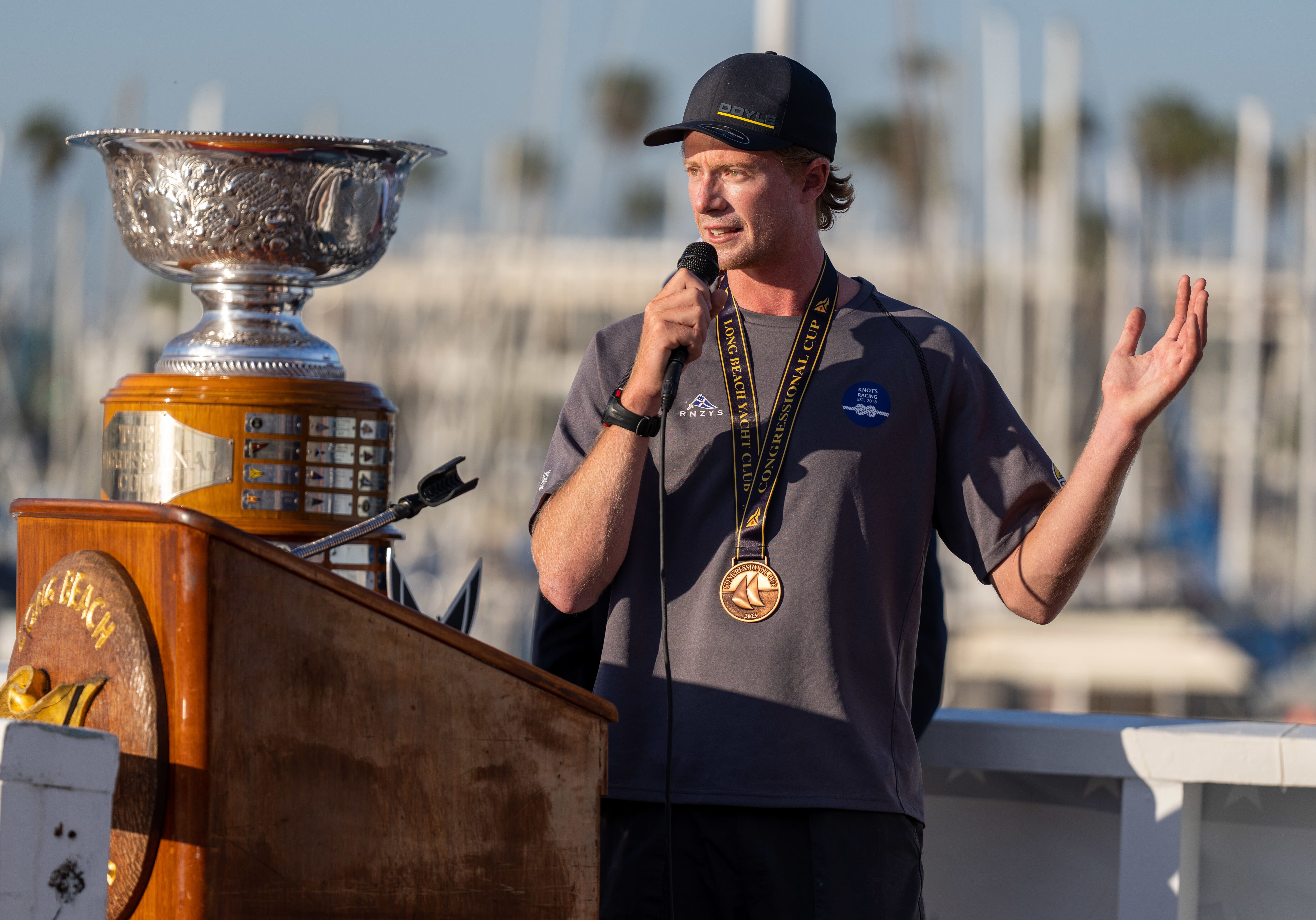 Congressional Cup, Day Five. Long Beach Yacht Club, Long Beach, CA. 22nd April 2023.