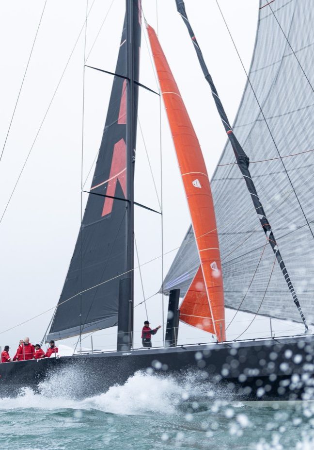 Transatlantic Race 2025. Cowes. Isle of Wight.

Volvo 70 Tschüss 2 (USA), owned by Christian Zugel and co-skippered by Johnny Mordaunt, takes Line Honours in the West to East Transatlantic Race 2025 in an elapsed time of 07 Day 15 Hrs 29 Mins and 10 Secs.

Photo credit - Lloyd Images